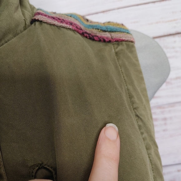 Roots Woven Utility Vest Size XS - Picture 6 of 16